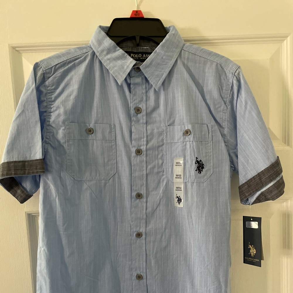 US Polo Short Sleeve Button Down - Kids!